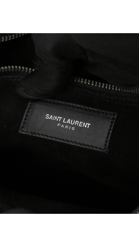 YSL Sac De Jour Size Small Croco Shoulder Bag