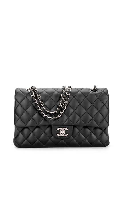 Chanel Classic Double Flap Medium SHW