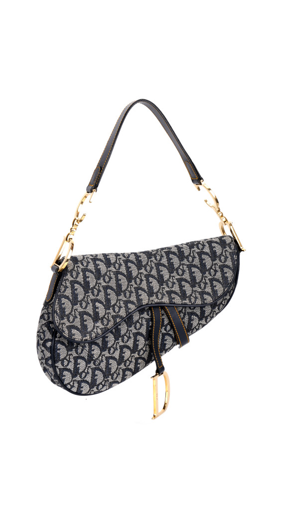 Vintage Dior Saddle Bag