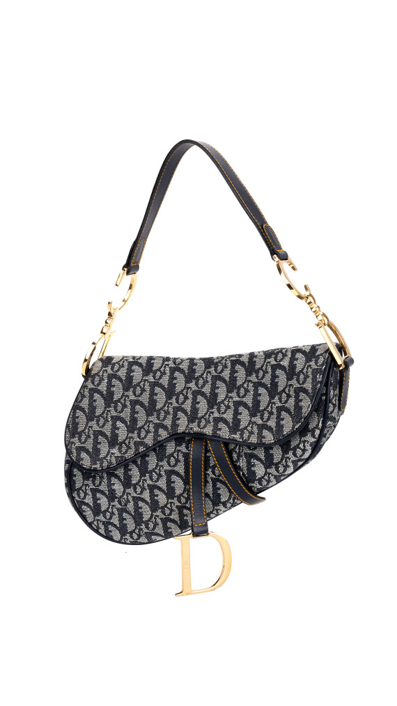 Vintage Dior Saddle Bag