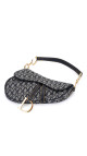 Vintage Dior Saddle Bag