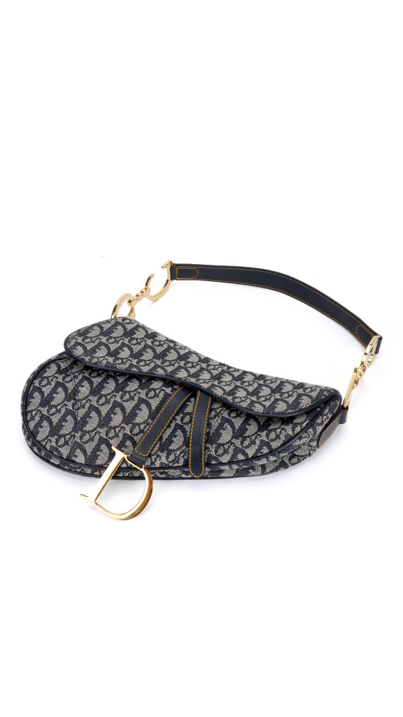 Vintage Dior Saddle Bag