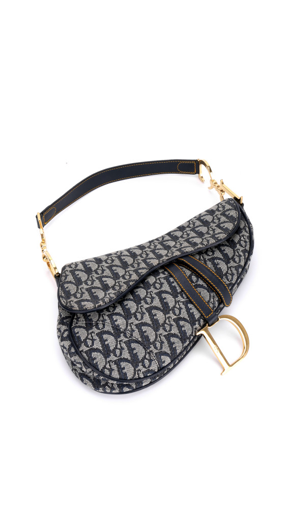 Vintage Dior Saddle Bag