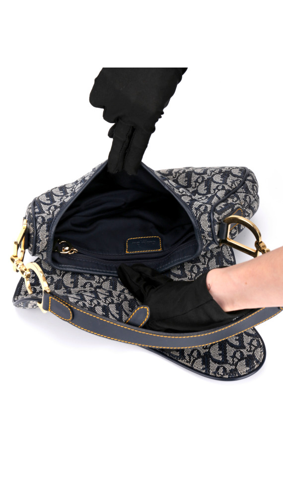 Vintage Dior Saddle Bag