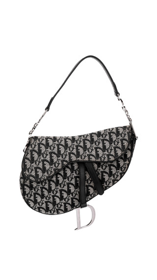 Vintage Dior Saddle Bag