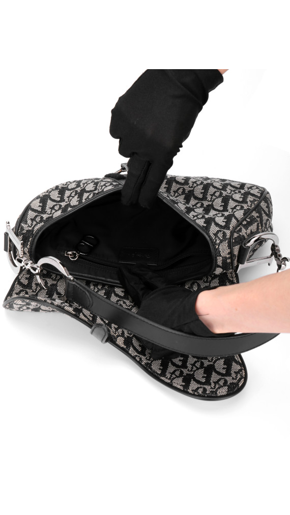 Vintage Dior Saddle Bag