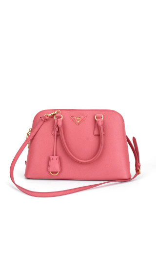 Prada Promenade Saffiano Lux Shoulder Bag