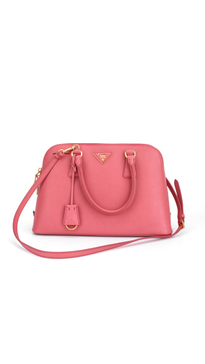 Prada Promenade Saffiano Lux Shoulder Bag