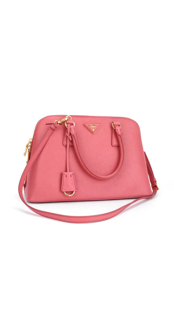 Prada Promenade Saffiano Lux Shoulder Bag