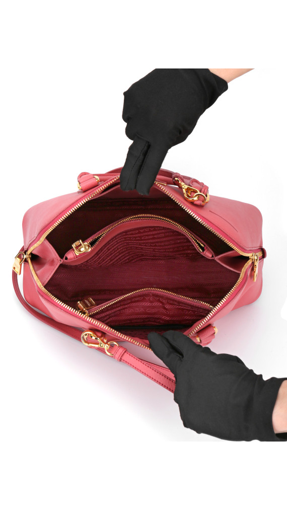 Prada Promenade Saffiano Lux Shoulder Bag