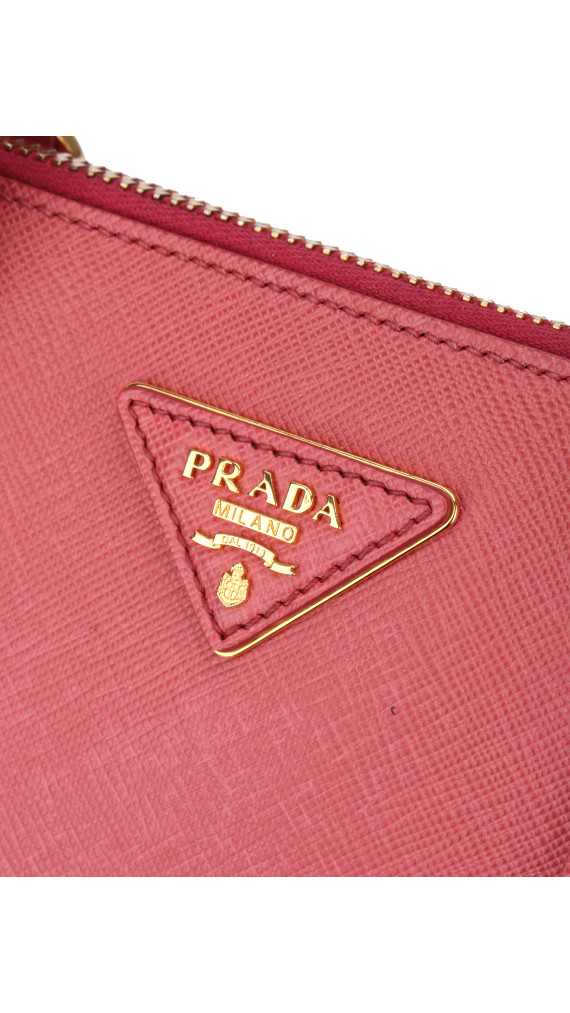 Prada Promenade Saffiano Lux Shoulder Bag