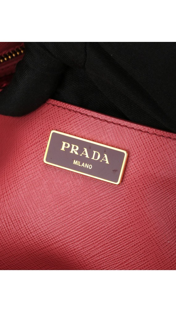 Prada Promenade Saffiano Lux Shoulder Bag