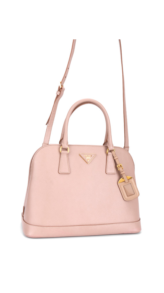 Prada Promenade Saffiano Lux Shoulder Bag
