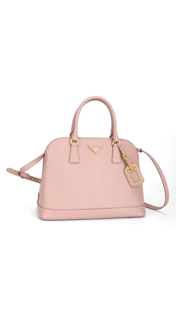 Prada Promenade Saffiano Lux Shoulder Bag