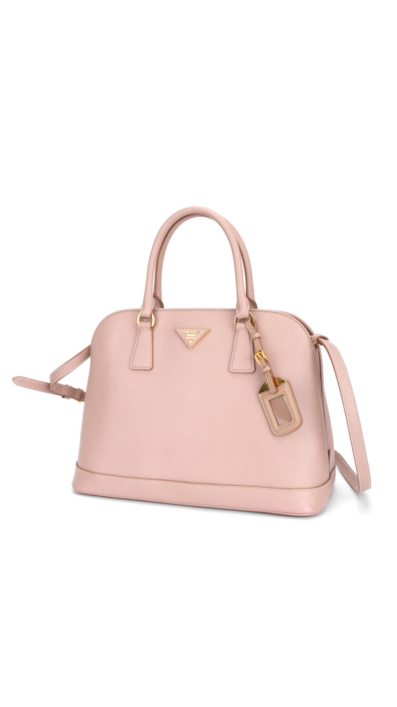 Prada Promenade Saffiano Lux Shoulder Bag