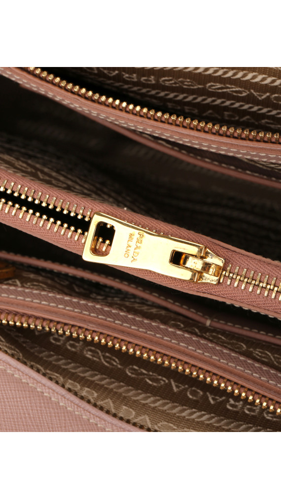Prada Promenade Saffiano Lux Shoulder Bag
