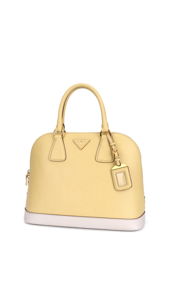 Prada Promenade Saffiano Lux Hand Bag