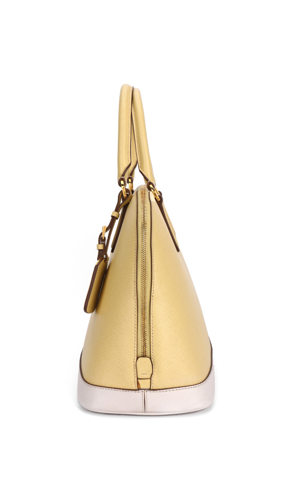 Prada Promenade Saffiano Lux Hand Bag