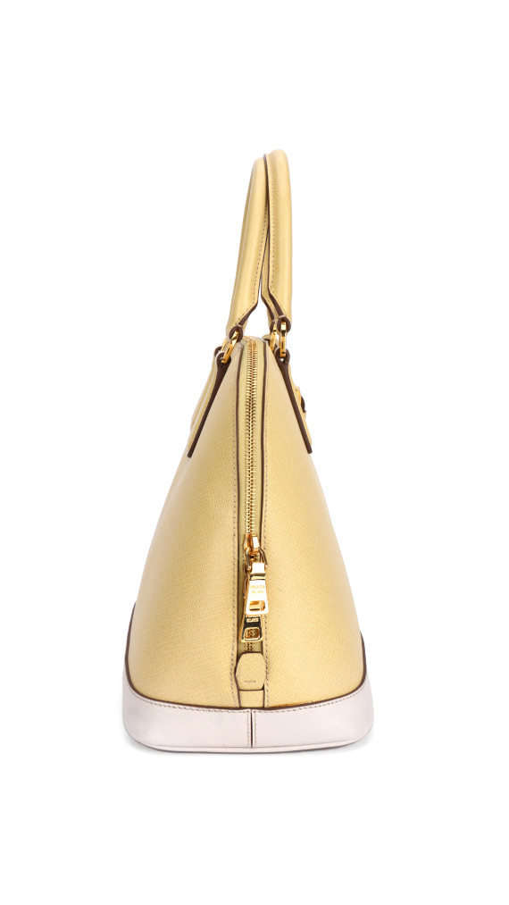 Prada Promenade Saffiano Lux Hand Bag