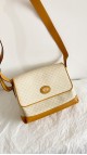 Gucci vintage canvas crossbody bag