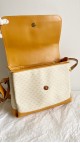 Gucci vintage canvas crossbody bag