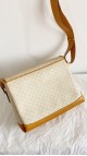 Gucci vintage canvas crossbody bag