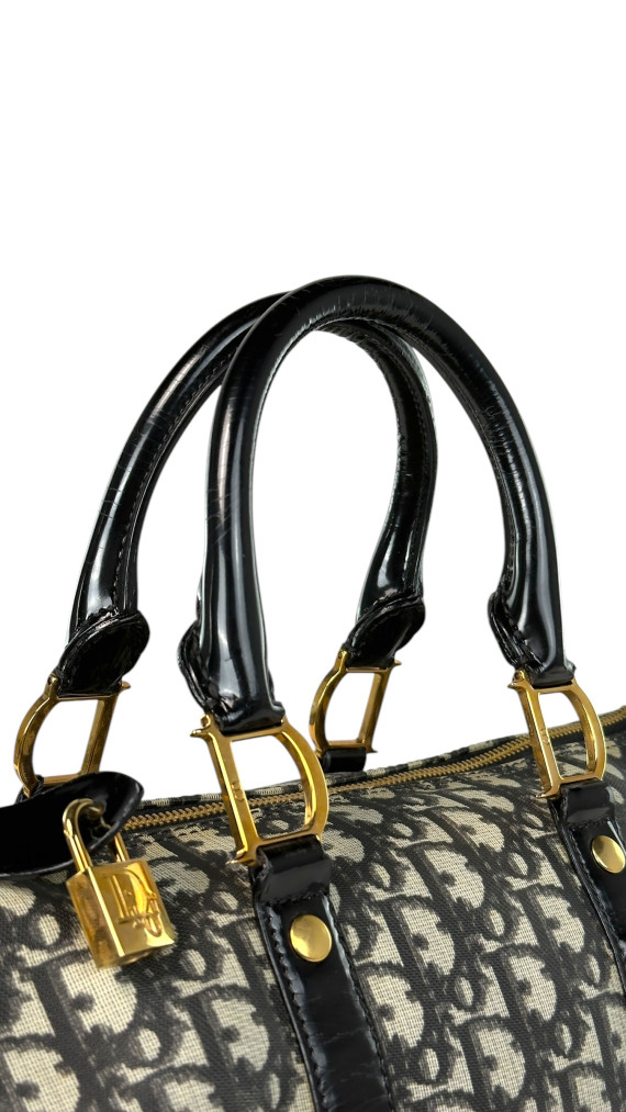 Vintage Dior Boston Bag Size 35