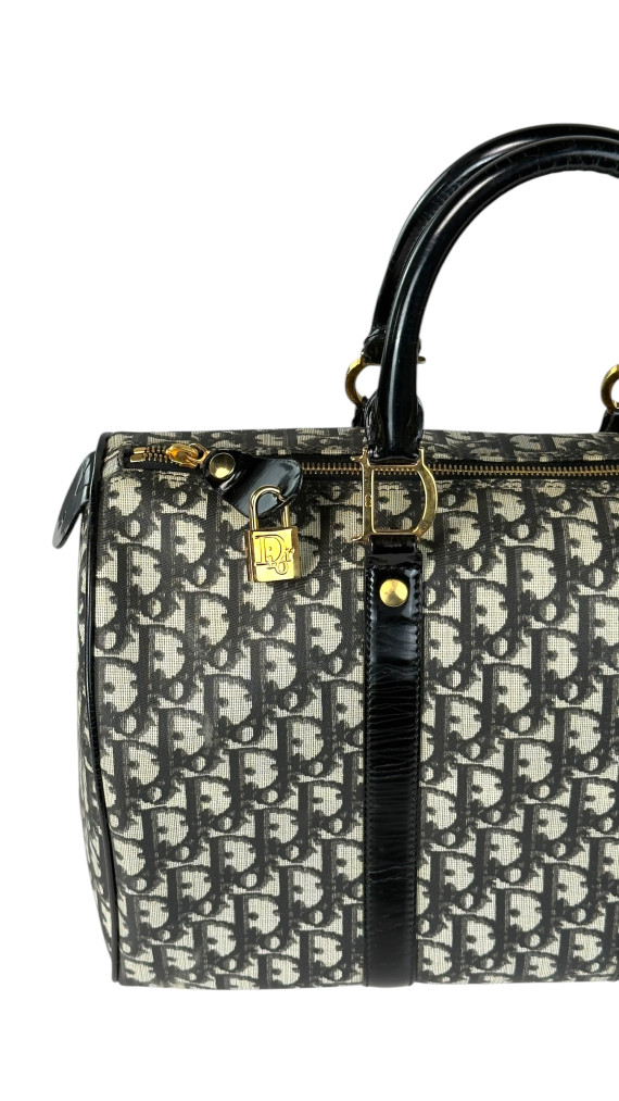 Vintage Dior Boston Bag Size 35