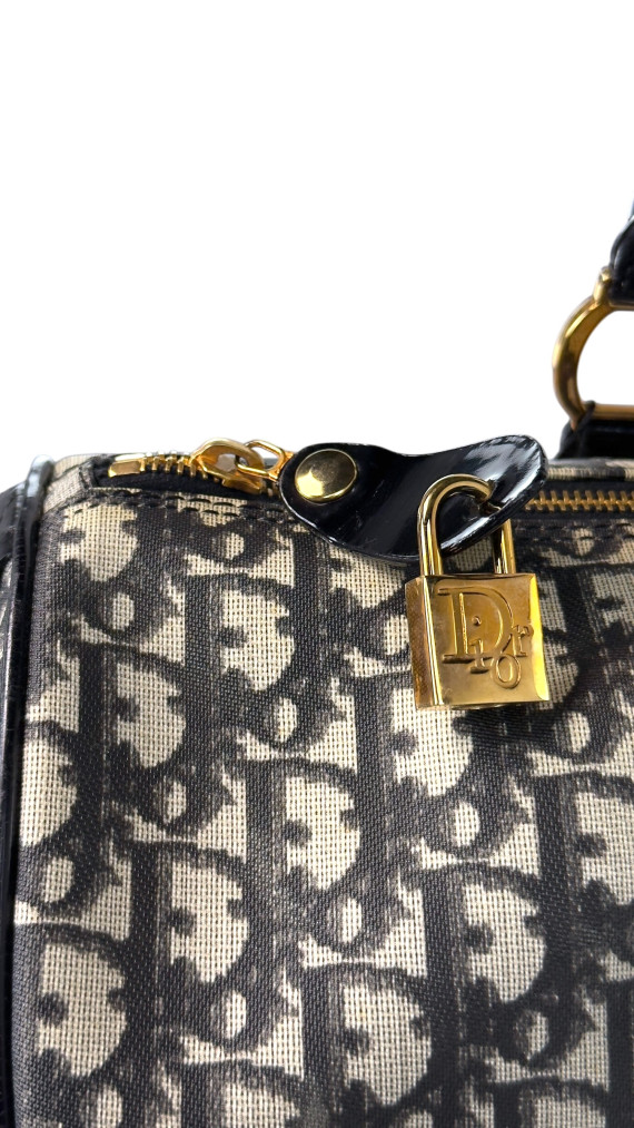 Vintage Dior Boston Bag Size 35