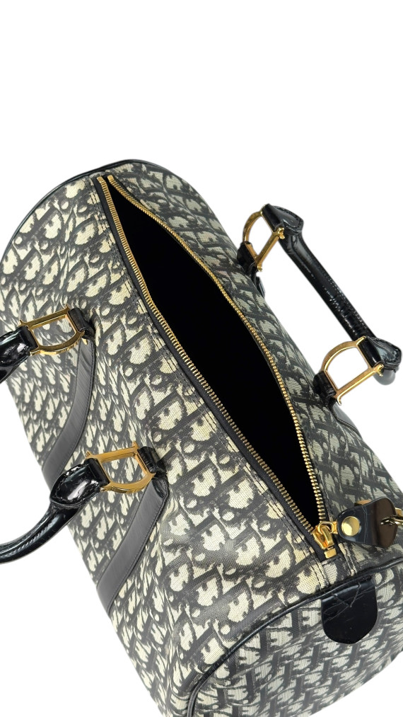 Vintage Dior Boston Bag Size 35