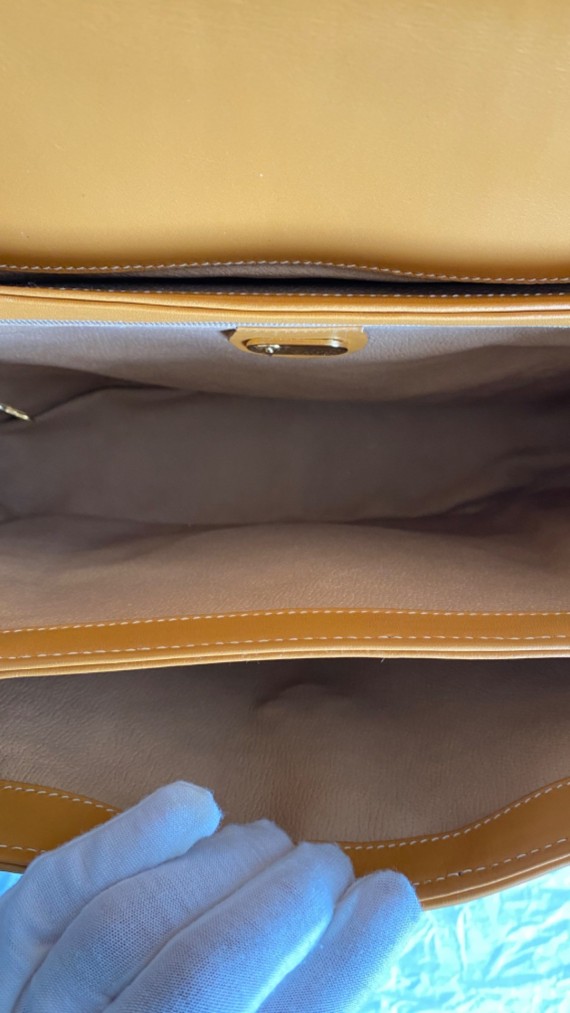 Gucci vintage canvas crossbody bag