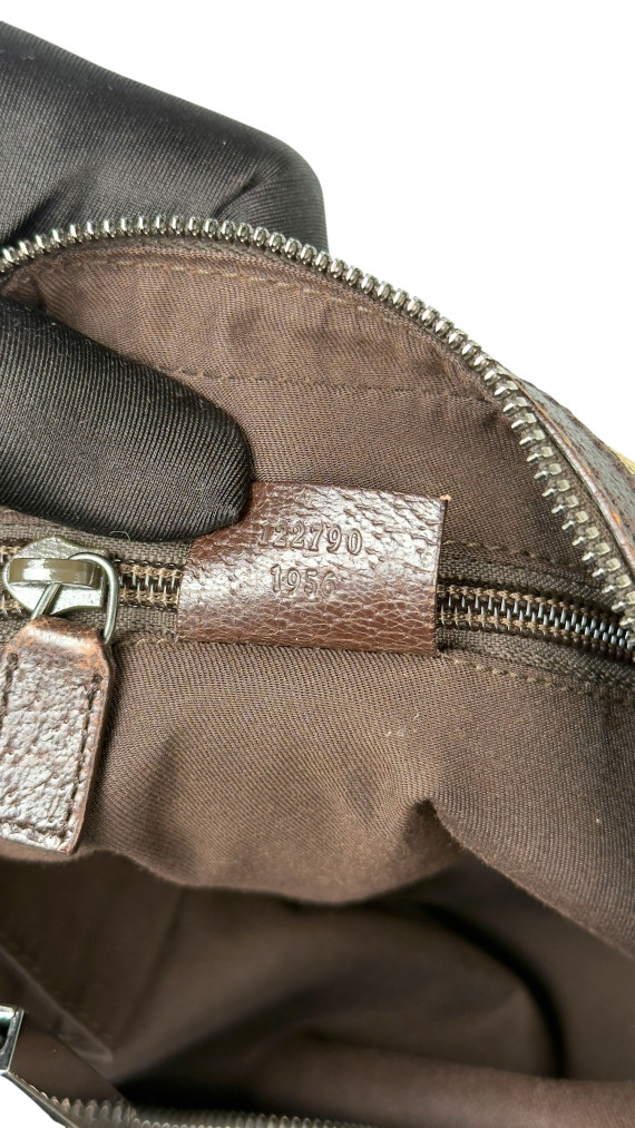 Vintage Gucci Monogram Shoulder Bag