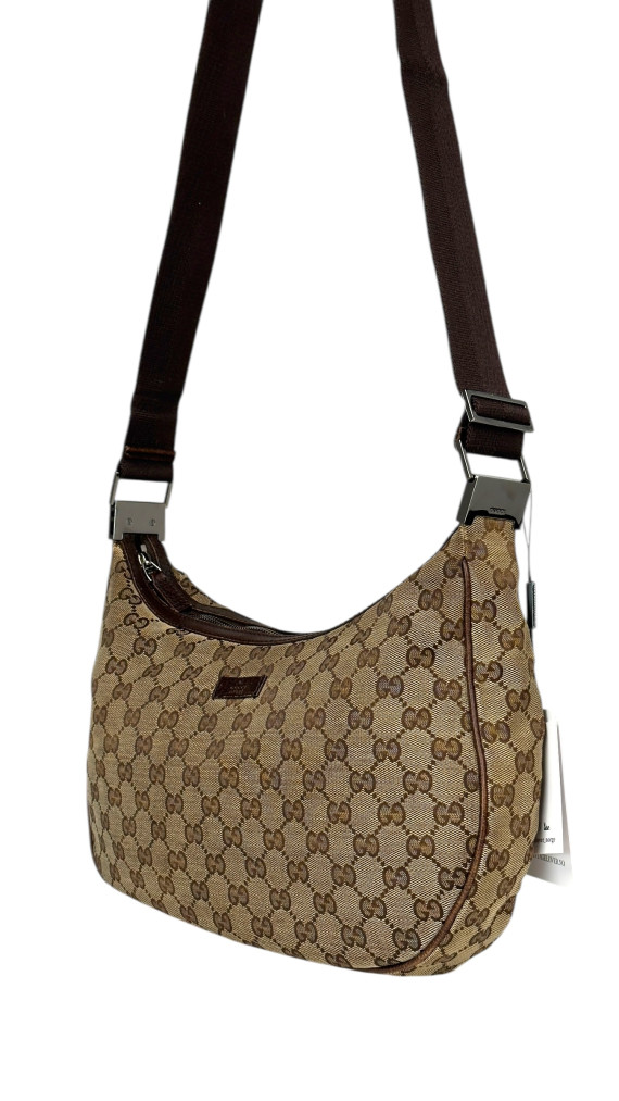 Vintage Gucci Monogram Shoulder Bag