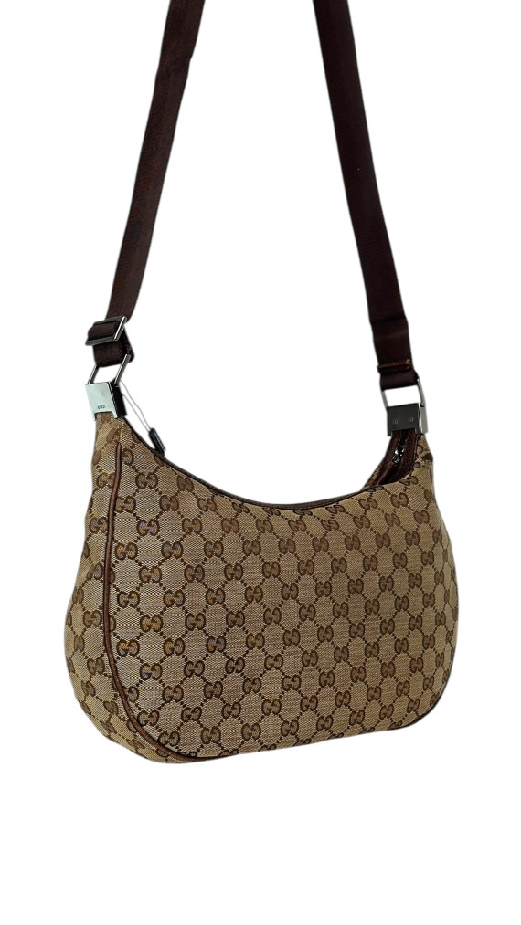 Vintage Gucci Monogram Shoulder Bag