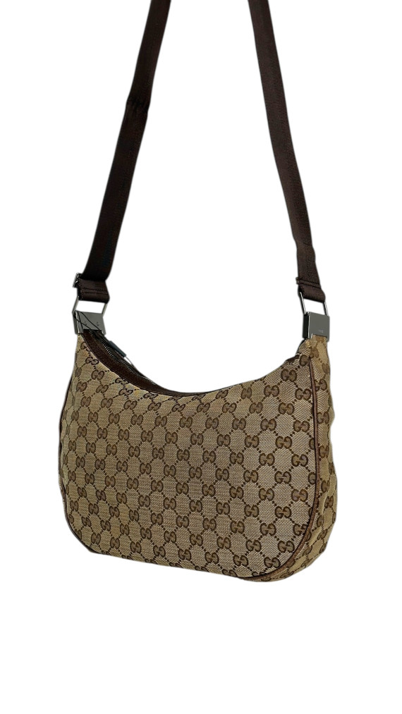 Vintage Gucci Monogram Shoulder Bag