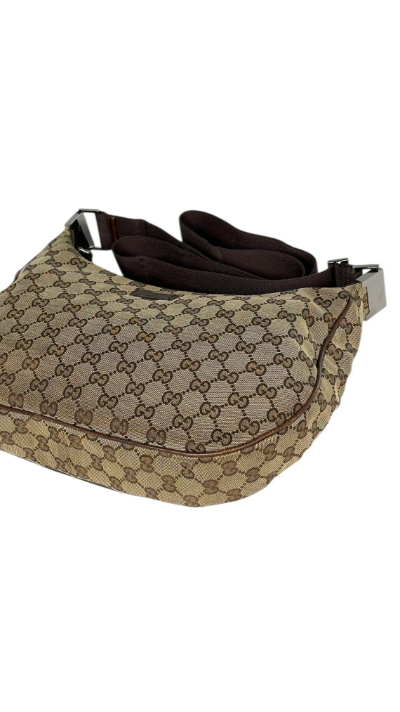 Vintage Gucci Monogram Shoulder Bag