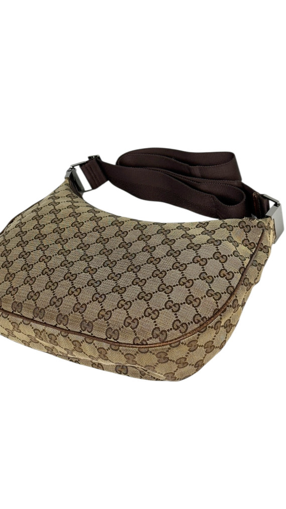 Vintage Gucci Monogram Shoulder Bag