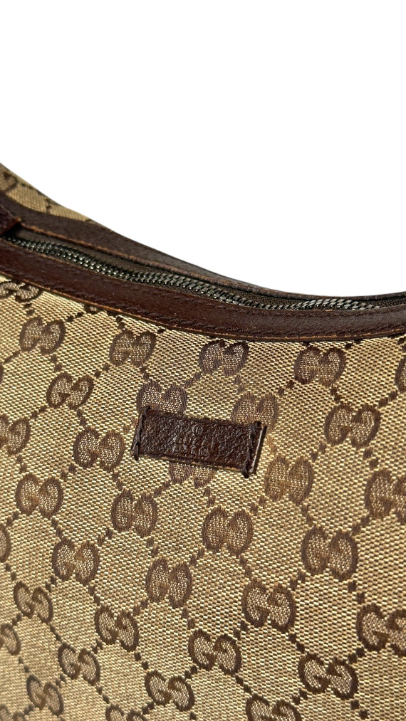 Vintage Gucci Monogram Shoulder Bag