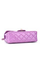 Chanel Klassisk Small Flap Lavendel Patent Leather