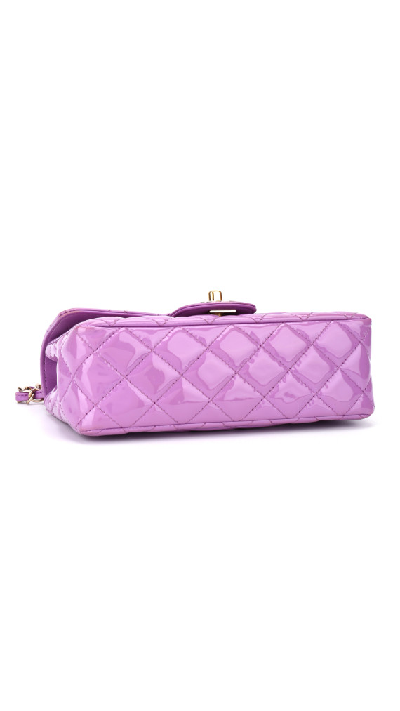 Chanel Classisk Mini Flap Bag i Patent Leather