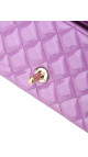 Chanel Klassisk Small Flap Lavendel Patent Leather