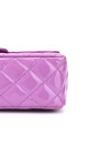 Chanel Klassisk Small Flap Lavendel Patent Leather