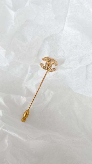 Autentisk Chanel Brosje/ Lapel pin