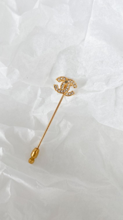 Autentisk Chanel Brosje/ Lapel pin