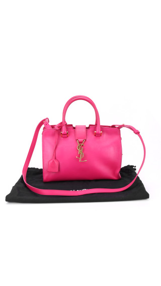 YSL Cabas Shoulder Bag i Pink