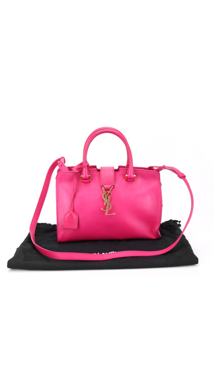 YSL Cabas Shoulder Bag i Pink