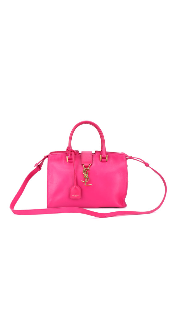 YSL Cabas Shoulder Bag i Pink