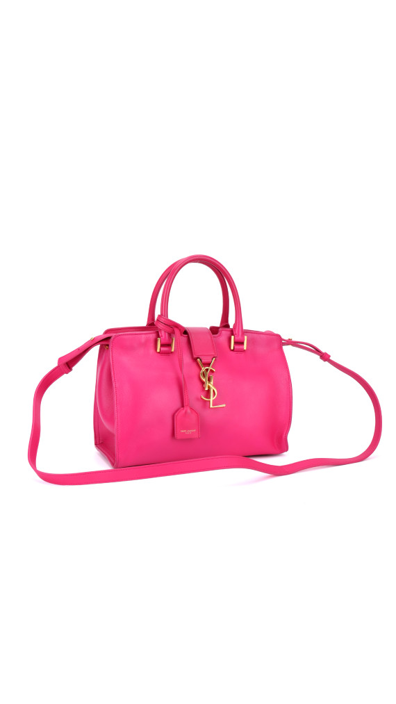 YSL Cabas Shoulder Bag i Pink