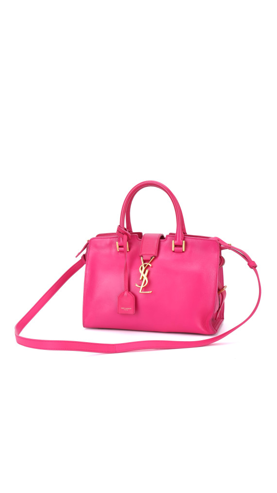 YSL Cabas Shoulder Bag i Pink