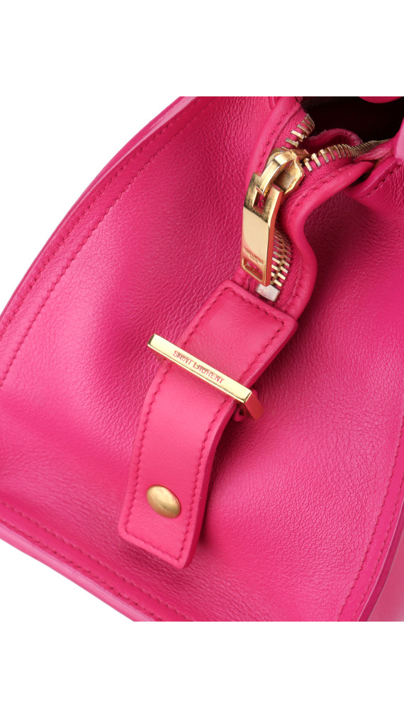 YSL Cabas Shoulder Bag i Pink